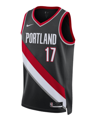 Portland Trail Blazers Icon Edition Men's 2024 Nike NBA Swingman Shorts